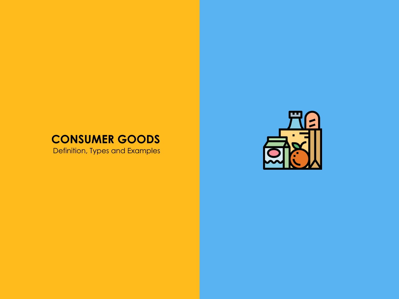 Qué son los bienes de consumo y qué tipos hay?